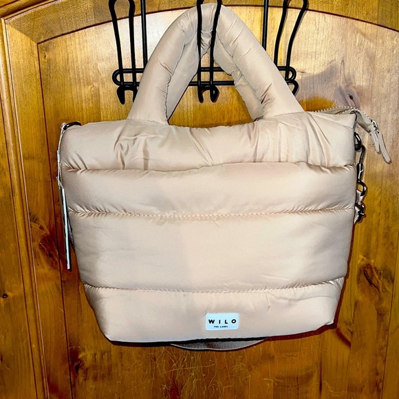 WILO Handbags - NWT 🤎 WILO The Label Weekender Quilted Travel/Gym/Baby Bag w/ Crossbody …